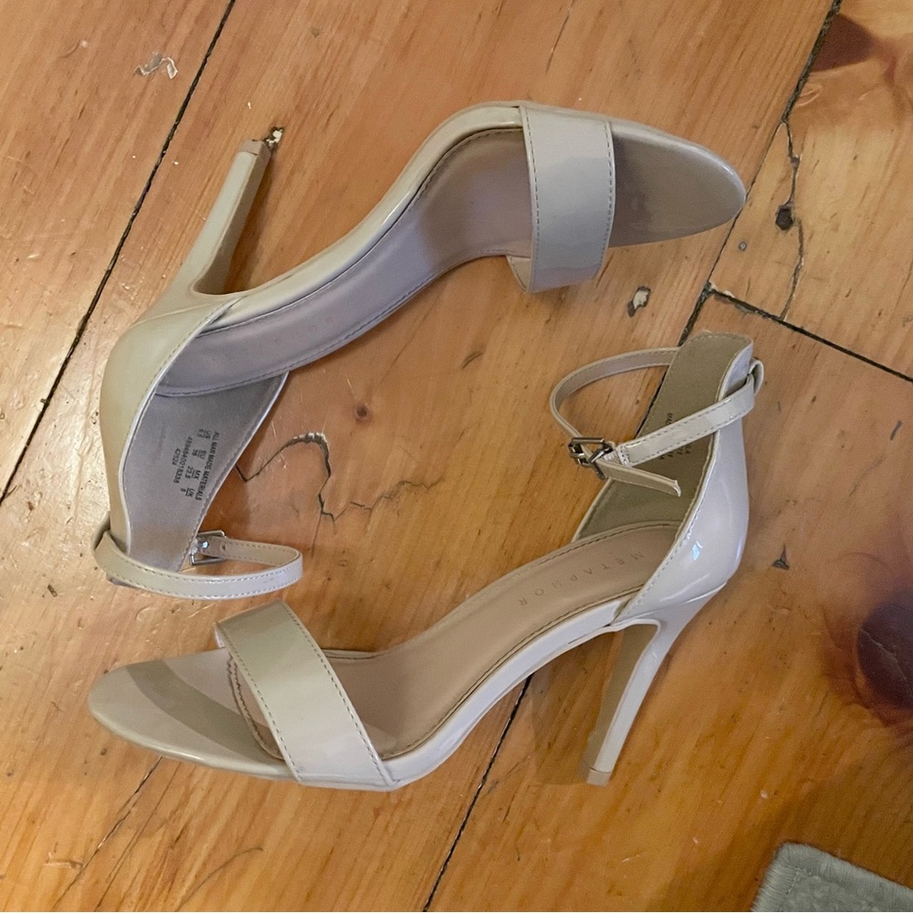 Metaphor Strap Heels 3.5”